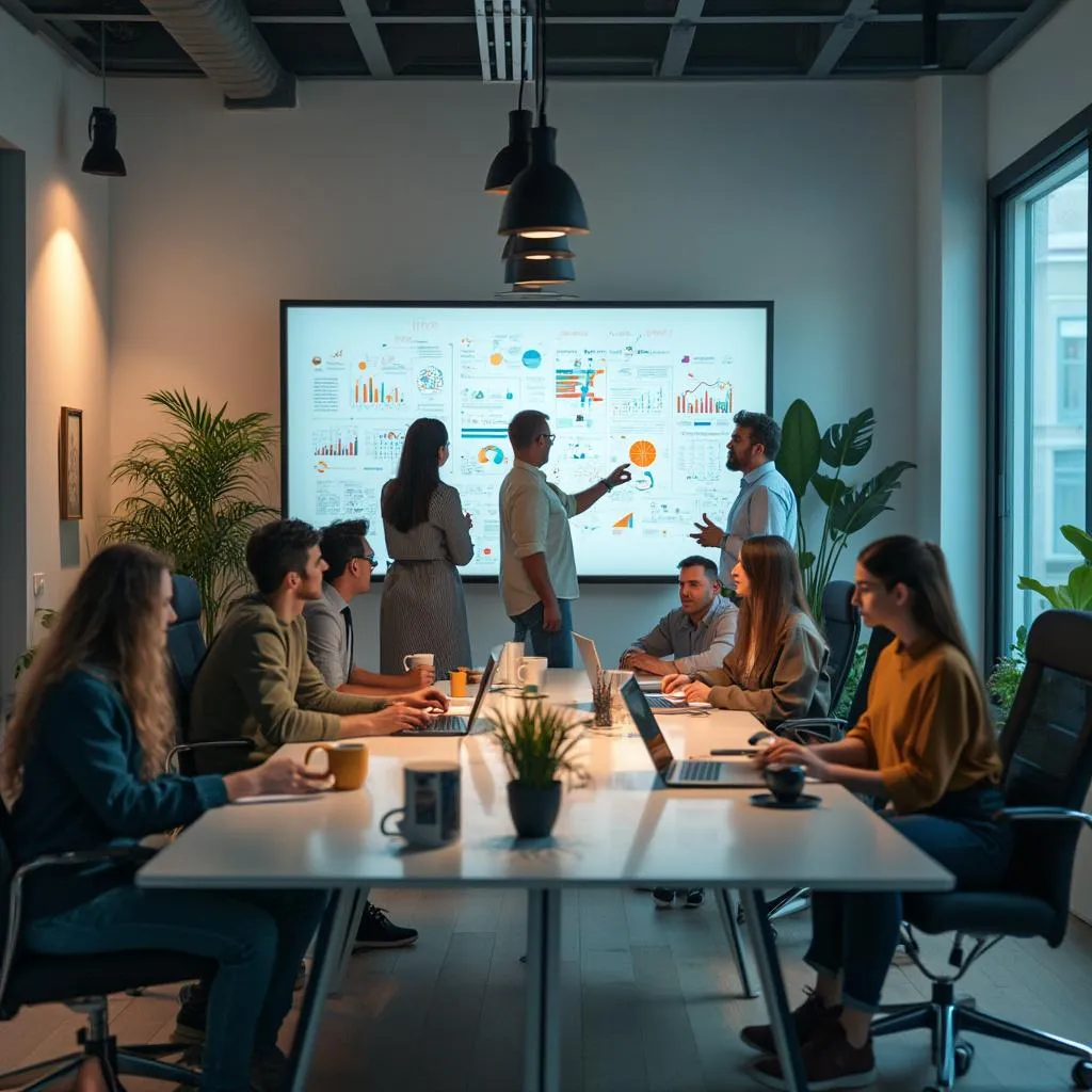 Equipo de CosméticaFutura AR en reunión
